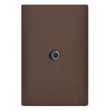 Conjunto Coaxial Antena 4x2 - Novara Especiais Marrom Fosco